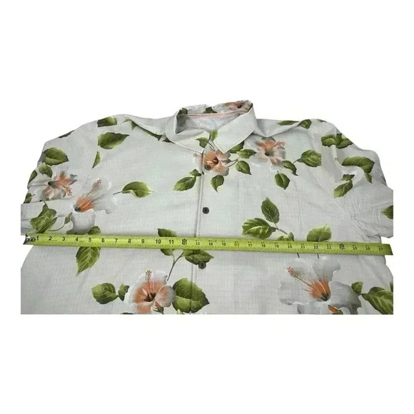 Tommy Bahama 100% Silk Hawaiian Camp Shirt Floral Men’s Size XLX - Picture 9 of 13